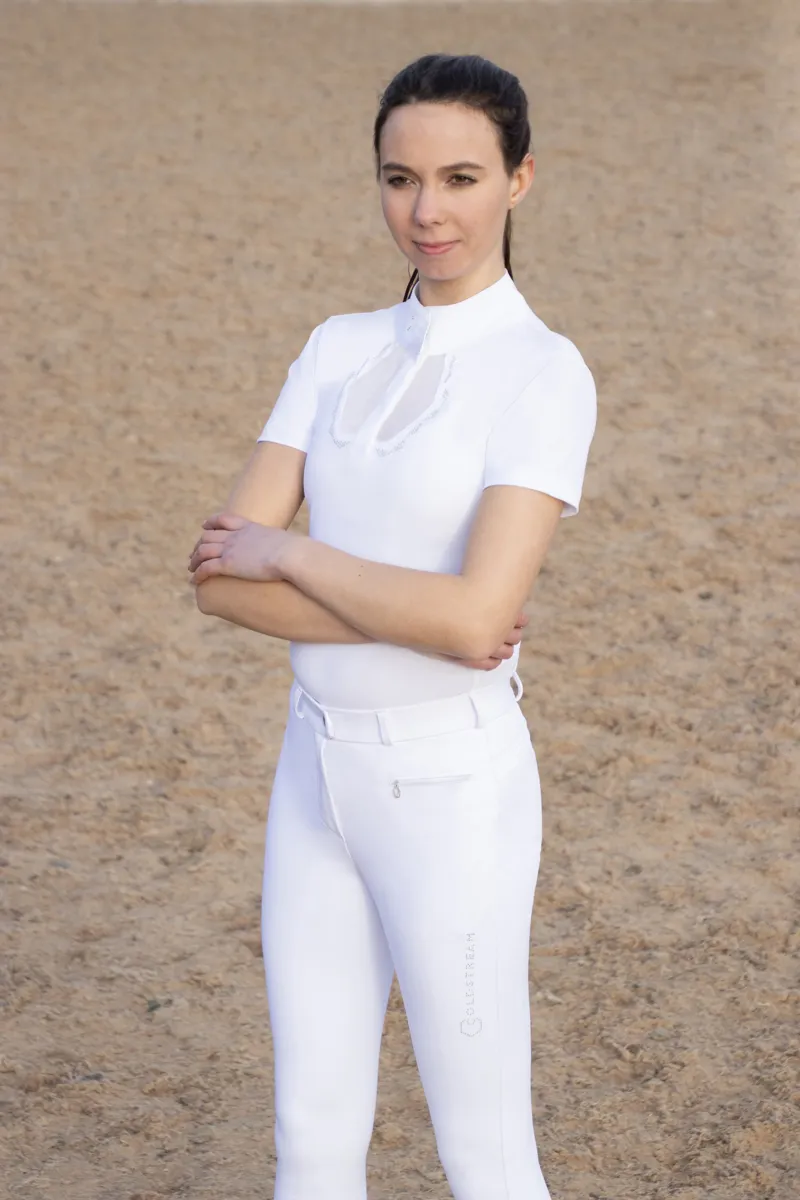 Coldstream Lanark Show Shirt - White-2